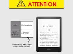 ForeFront SleepCover maskica ​​za Amazon Kindle Paperwhite 2021 (11. gen), 17,27 cm (6,8"), zelena (KPW_2021_SHL)