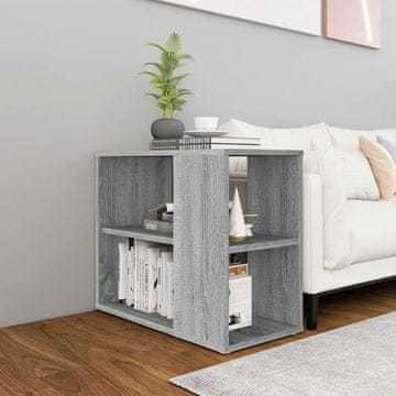Vidaxl Bočni ormarić sivi sonoma hrast 60x30x50 cm