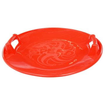 Vidaxl Okrugle sanjke crvene 66,5 cm od PP-a