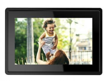 Denver FRAMEO Wi-Fi digitalni okvir za fotografije 10" IPS zaslon osjetljiv na dodir 16 GB PFF-1021B