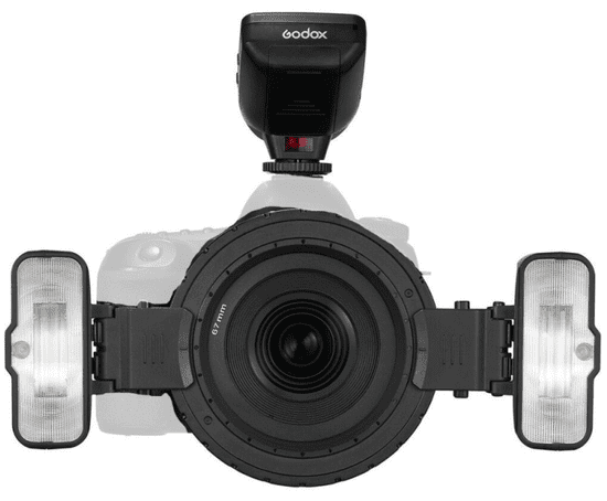 Godox MF12 Macro Flash 2 Light Kit set 2 x bliskavica dodatki