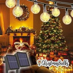 Cool Mango solarna LED svjetla za vješanje, 30 žaruljica, više od 6 m - Solarstring