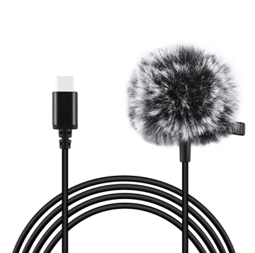 Puluz Priključak za mikrofon Puluz PU425 1,5 m USB-C / Type-C