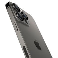 Spigen Optik.Tr 2x zaštitno staklo za kameru za iPhone 14 Pro / 14 Pro Max, crno