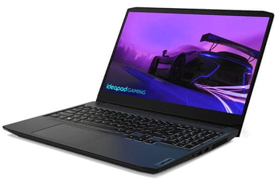 Lenovo IdeaPad Gaming 3 prijenosno računalo, 15,6FHD, 16GB/SSD512GB, RTX3050, W11H, črn (82K101DGSC)