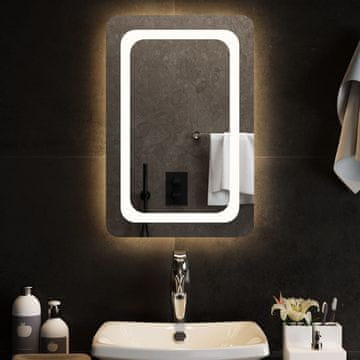 Vidaxl Kupaonsko ogledalo s LED diodom, 40x60 cm