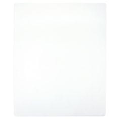Vidaxl Plahta s gumicom od žerseja bijela 140x200 cm pamučna