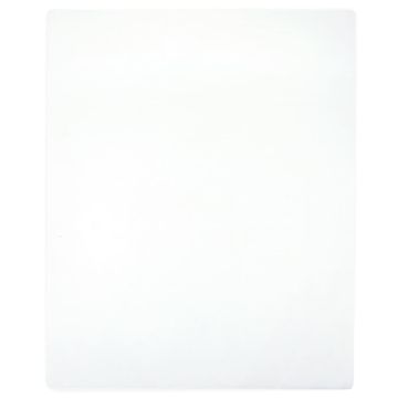Vidaxl Plahta s gumicom od žerseja bijela 140x200 cm pamučna