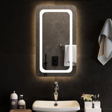 Vidaxl Kupaonsko ogledalo s LED diodom, 40x70 cm