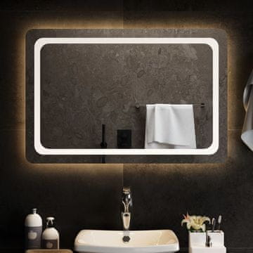 Vidaxl Kupaonsko ogledalo s LED diodom, 90x60 cm