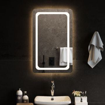 Vidaxl Kupaonsko ogledalo s LED diodom, 50x80 cm