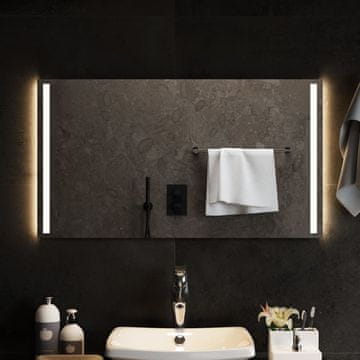 Vidaxl Kupaonsko ogledalo s LED diodom, 90x50 cm