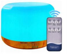 Verkgroup LED RGB Aroma Difuzor Air Diference s daljinskim upravljačem 300 ml smeđe boje