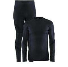 Craft Core Dry Fuseknit muški komplet, L, crna