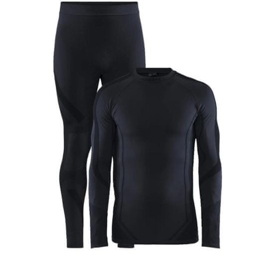Craft Core Dry Fuseknit muški komplet, L, crna