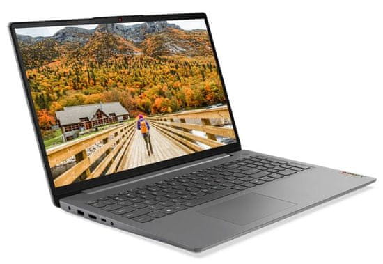 Lenovo IdeaPad 3 prijenosno računalo, Ryzen 5 5500U, 15,6FHD, 8GB/SSD512GB, W11H, siv (82KU01Y0SC)