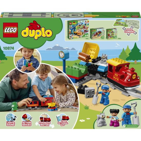 LEGO DUPLO 10874 Parni vlak MALL.HR