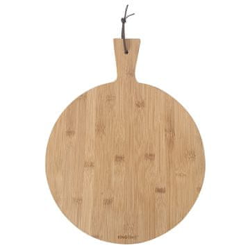 KINGHoff KH-1673 bambusova daska za posluživanje pizze 30 cm