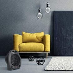 ECG Ventilator s vrućim zrakom TV 3030 Heat R Black