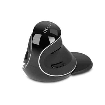 Delux Bežični vertikalni miš Delux M618PD BT+2.4G 4200DPI