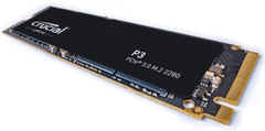 Crucial P3 SSD disk, 500GB, M.2 80mm, PCI-e 3.0, x4 NVMe, 3D NAND (CT500P3SSD8)