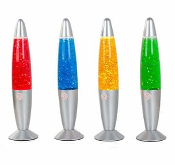 Verkgroup Ukrasna lava svjetiljka sa svjetlucavima 34cm