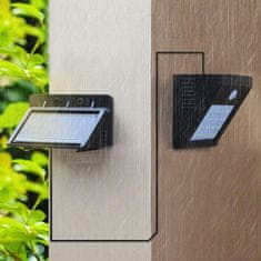 aptel 30 LED SMD solarna zidna svjetiljka s PIR sezonom Pokret dva -dio