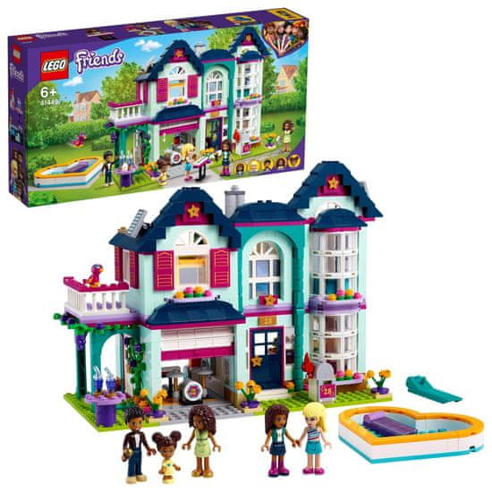 LEGO Friends 41449, Andrea i njezina obiteljska kuća