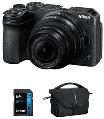 Nikon Z30 KIT 16-50 kamera + Fatbox (kartica 64GB, torba)