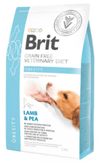 Brit GF Obesity veterinarska dijeta za pse, janjetina i grašak, 2 kg
