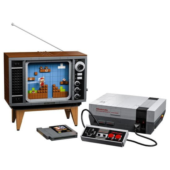 Mario hot sale lego console