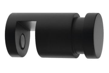 SAPHO Mat crni mesingani viseći kuka za tuš ekran, Sapho, fi20mm