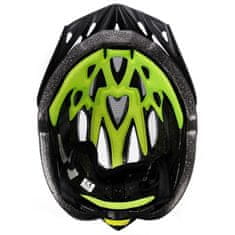 Meteor Biciklistička kaciga Marven, M, crno-zelena