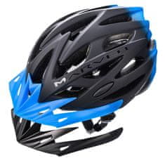 Meteor Biciklistička kaciga Marven 2, M, crna i plava