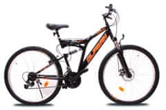 Olpran brdski bicikl 27,5" Denver Disc Full Suspension black/orange 19"