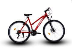 Olpran brdski bicikl 27,5" Viola Sus Disc Lady white/red 19"