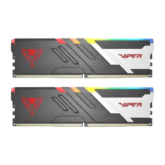 Patriot Viper Venom RGB memorija (RAM), 32 GB (2x16 GB), DDR5, 5600 MHz, CL36 (PVVR532G560C36K)