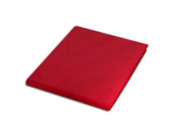 Darymex Pamučna plahta s uzorkom 160x200 saten 100% PAMUK crvena
