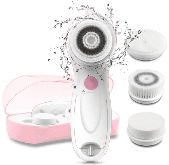 TOUCHBeauty 0759A četka za čišćenje lica 3 u 1, ružičasta