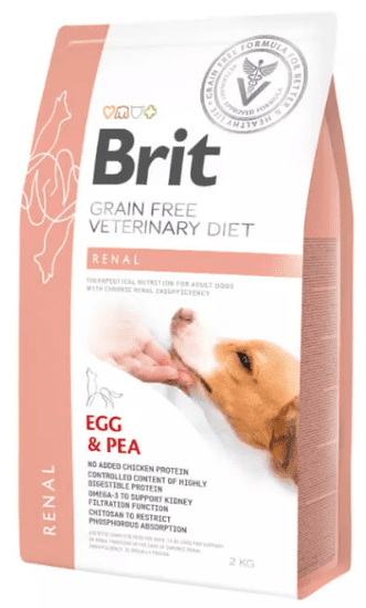 Brit GF Renal veterinarska dijeta za pse, 2 kg