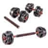 set utega sa šipkom, 20 kg