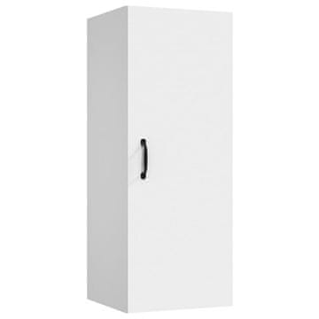 Vidaxl Viseći zidni ormarić bijeli 34,5 x 34 x 90 cm konstruirano drvo