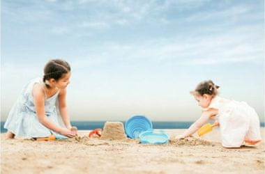  Schildkrot Sand Toys set za igranje u pijesku 7 u 1, plava 
