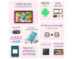 Blackview Tablet računalo Tab 7 Kids, 25,6 cm (10,1), 4G-LTE, 3GB/32GB, HD+, Android 11, GPS, plava