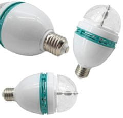 aptel LED RGB disko svjetiljka E27 3W