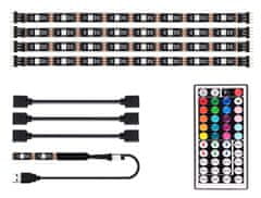 aptel LED osvjetljenje TV RGB 4 x 50 cm USB set LED traka