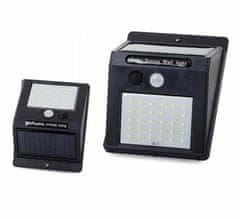 Verkgroup 30 LED solarna zidna svjetiljka s PIR senzorom pokreta