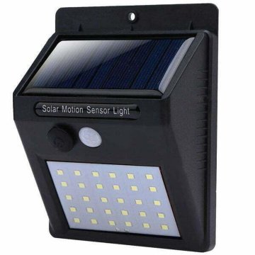Verkgroup 30 LED solarna zidna svjetiljka s PIR senzorom pokreta