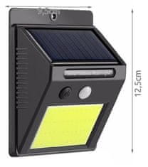 Verkgroup 48 LED COB solarna zidna svjetiljka s PIR senzorom pokreta