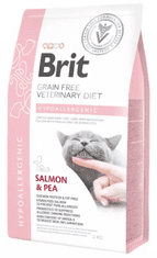 Brit GF Hypoallergenic veterinarska dijeta za mačke, 2 kg